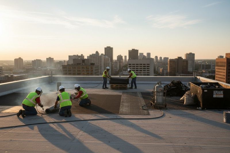 Industrial Roof Replacement